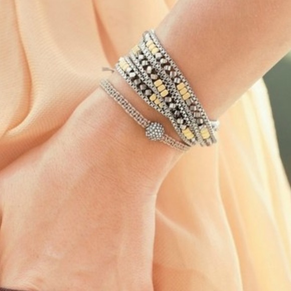 :: Stella & DotβοΈπβοΈLuna Wrap Bracelet/Necklace - Picture 8 of 11